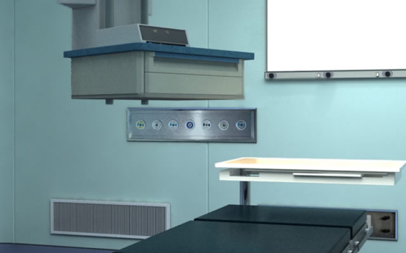 手術(shù)室氣體終端安裝高度和數(shù)量、壓力與流量